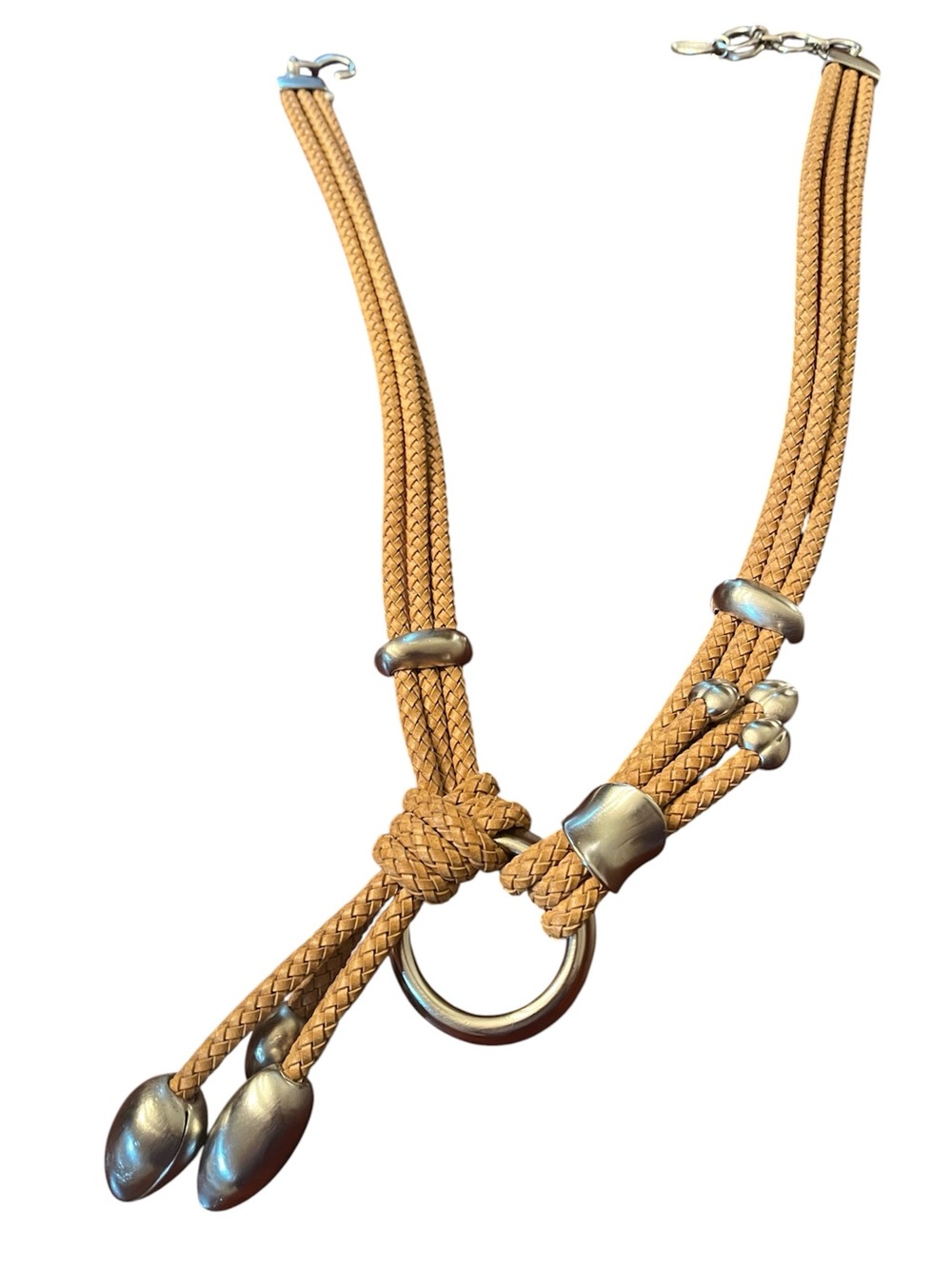 Clara Studio Inc vintage asymmetric statement belt
